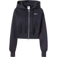 Nike Sweat zippé Phoenix Crop - Noir, Noir