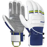 Reusch - Gants de ski chauds - Lucas Braathen White/Surf The Web en Cuir - Taille 8 - Blanc