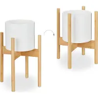 Relaxdays 3x Supports pour plantes