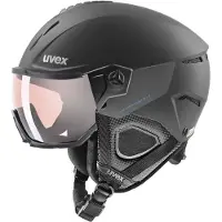 Uvex Instinct Visor Pro Variomatic Helmet Noir 60-62 cm / Silver Variomatic/CAT1-2