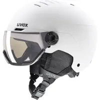 Uvex Wanted Visor Pro Variomatic Woman Helmet Blanc 58-61 cm / Mirror Silver Variomatic Smoke/CAT1-3