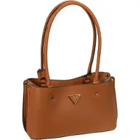 GUESS Sac bandoulière 'Meridian II' cognac