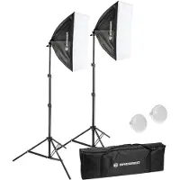 Bresser BR-225B LED Set d'éclairage Lumière du jour