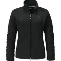 Schöffel Veste en polaire fonctionnelle 'Leona3' noir / blanc