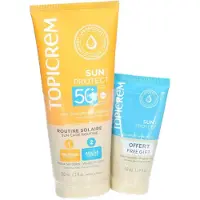 Topicrem Spf 50+ 200ml Sunscreen Clair Homme