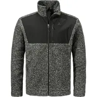 Schöffel Veste en polaire fonctionnelle 'Urban Fleece Jk Style Canterbury MNS' gris / noir