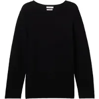 Tom Tailor New Ottoman Plus Sweater Noir 50 Femme