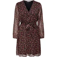 ONLY Robe 'ONLCERA' violet / rouge / noir
