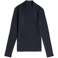 G-Star A Line Slim Fit Long Sleeve High Neck T-shirt Bleu L Femme