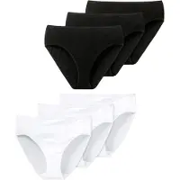 Schiesser Slip 'Essentials' noir / blanc