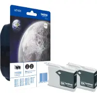 Brother Cartouche d'encre LC-1000BKBP2 Noir x2 - Multipack