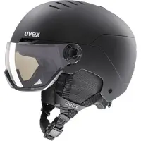 Uvex Wanted Visor Pro Variomatic Woman Helmet Noir 58-61 cm / Mirror Silver Variomatic Smoke/CAT1-3