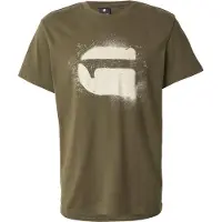 G-Star T-shirt Spray G Logo - Vert - Hommes