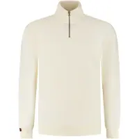 Superdry Essential Logo Half Zip Sweatshirt Beige S Homme