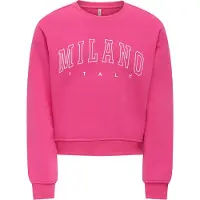 ONLY GIRLS Sweat-shirt magenta / blanc