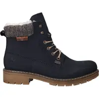Rieker Bottines à lacets bleu marine