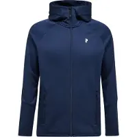 Peak Performance Veste en polaire bleu foncé