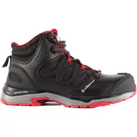 Albatros Chaussures de sécurité ULTRATRAIL BLACK MID Taille 45 noir / rouge - 63.620.0-45