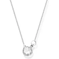 Thomas Sabo Collier couronne argent, (Argent sterling 925)