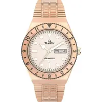 Timex Montre à affichage analogique 'Diver Inspired' beige / or rose