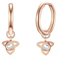 Eastside Boucles d'oreilles or rose / argent
