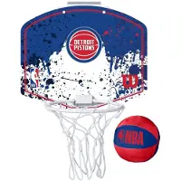 Wilson Mini-panier de basket-ball NBA Team - Detroit Pistons