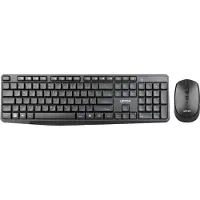 Ultron 364180 UMC-300 wireless SET Desktop (Tast + Maus) schwarz