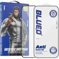 BlueO - Anti-Static HD Glass - iPhone XR / iPhone 11 - Black (Apple iPhone 11, Apple iPhone XR), Téléphone portable : film de protection, Noir