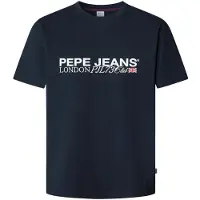 Pepe Jeans Matthew Short Sleeve T-shirt Bleu L Homme