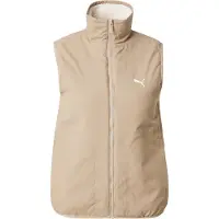 Puma Unisexe, Gilet, Gilet hybride réversible Sherpa, Blanc, (S)