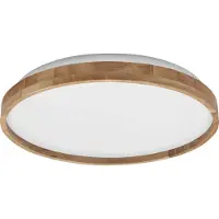 Osram ORBIS Alison Applique et plafonnier avec LED, 24W, 1500lm, 3000K, 395mm de diamètre, blanc chaud sympathique, dimmable par clic, protection IP20, vis de montage et chevilles incluses