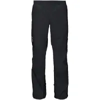 Vaude Men's Drop Pants II, pantalon de pluie, homme, noir