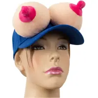 Orion Cicis - Casquette sexy - motif seins - bleu