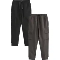 Next Pantalon gris foncé / noir