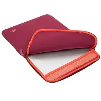 Rivacase Housse pour Ordinateur Portable - - 13-14 pouces - Néoprène - Rouge - Ultralégère