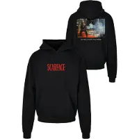 Mister tee Sweat-shirt 'Scarface Little Friend' bleu clair / jaune / orange foncé / noir