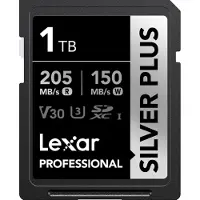 Lexar Sd Silver Plus Uhs-1 1tb V30 Memory Card Clair