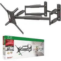 OEM Support mural de luxe pour téléviseur, longueur 104 cm, 13 à 90 pouces, à double bras, pivotant/entièrement orientable, charge max. 60 kg, très stable, pour écrans LED/OLED/LCD, VESA max. 600x400