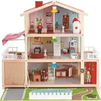 Hape Maison de poupées Villa pour famille de poupées E3405