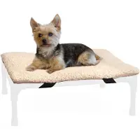 OEM Tapis de confort pour chien, doux et moelleux, s'adapte parfaitement, lavable en machine, portable, taille S, 55,9 x