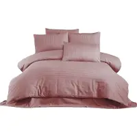 L'essentiel Maison , Lilyum- WTN6210, poudre, couettes, 100% satin de coton
