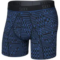 Saxx Kinetic Hd Boxers Bleu L Homme