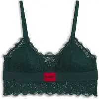 HUGO 50535060 Triangle Bra Vert L Femme