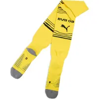 Puma Chaussettes de sport 'Borussia Dortmund 25/26' jaune / gris chiné / noir