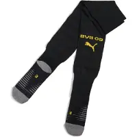 Puma Hommes, Chaussettes de sport, Chaussettes en maille BVB REPLICA (31 - 34), Jaune, Noir