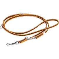 Julius-K9 Rubberized Training 14 Mm Dog Leash Rouge 220 cm