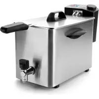 Lacor 69169 - Friteuse électrique 6 LTS 2500W
