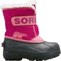 Sorel Bottes neige enfant CHILDRENS SNOW COMMANDER filles - Rose - 28