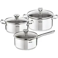 Tefal Cuisinière à induction Duetto On Set de casseroles 6 pcs.