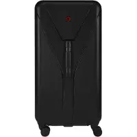 Wenger Ibex Trunk Carry-On Hardside Case Valise de voyage noire, Valise, Noir